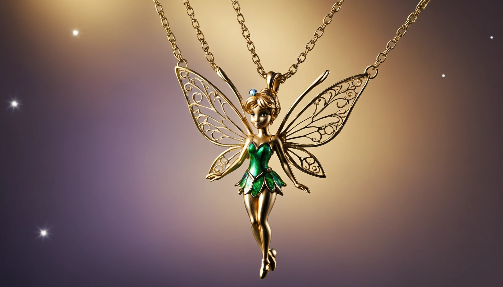 pendentif fée clochette